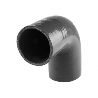 Turbosmart 90 Silicone Reducer Elbow 2.5″-3.0″ – Black