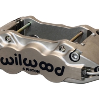Wilwood W4A Radial Mount Caliper – 4 Piston – Nickel Plate Finish