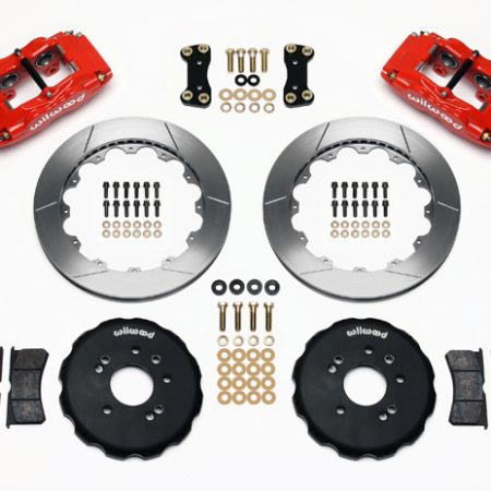 Wilwood Big Brake Front Brake Kit (Hat) - 4 Piston - Nissan 240SX