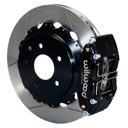 Wilwood Black Forged Narrow Superlite 4R Big Brake Rear Brake Kit – 97-13 Chevrolet Corvette