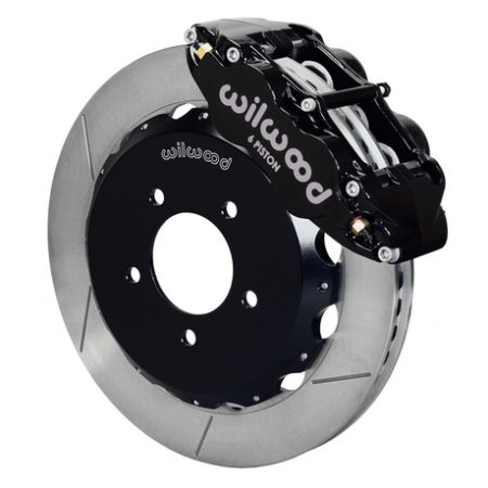 Wilwood Black Forged Narrow Superlite 6R Front Slotted Big Brake Kit – 06-15 Mazda Miata