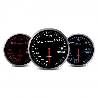 Defi Advance BF Series (Metric) 60mm water temp gauge – red