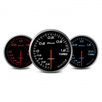 Defi Advance BF Series (Metric) 60mm 200kpa turbo gauge – red