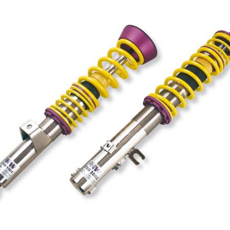 KW V3 Coilovers – Honda Civic CRX; w/ rear lower fork mounts