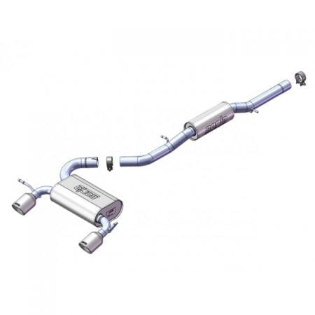 Borla Subaru WRX S-Type Cat-Back System – 3″ to 2.25″