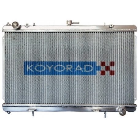 Koyo Aluminum Radiator: 95-02 Nissan Silvia S14/S15 2.0L Turbo “N-FLO” Dual Pass