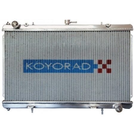 Koyo Aluminum Radiator: 96-00 Toyota Chaser (JZX100) “N-FLO” Dual Pass