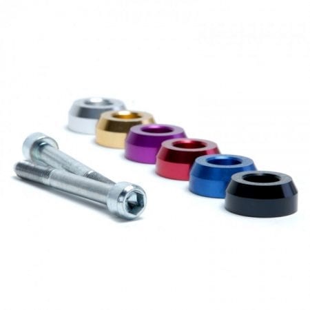 Skunk2 Lower Control Arm Bolt Kit, Black Anodized