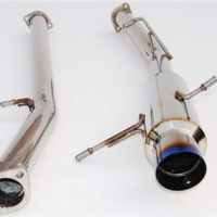 Invidia 02-07 Subaru WRX STi Racing Single Layer Titanium Cat-Back