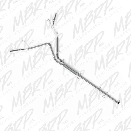 MBRP 2 1/2″ Cat Back, Dual Split Side – 2009-2016 Dodge Ram 1500 5.7L