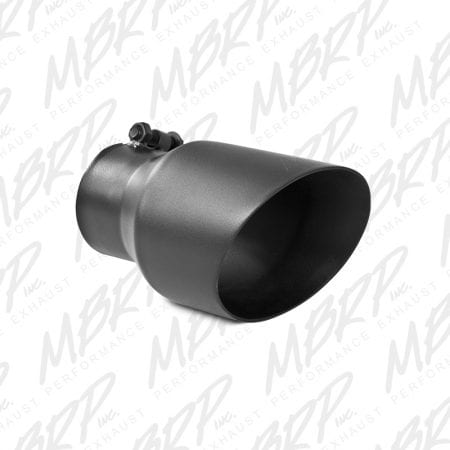 MBRP 8″ Tip – 4½” O.D., Dual Wall Angled, 3″ inlet, Black
