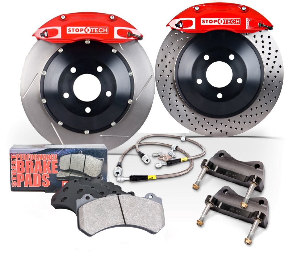 Liên quan đến sản phẩm Stoptech Rear BBK - Nissan GTR R35 \'09+ - 2pc Slotted Rotor, hãy xem trực tiếp hình ảnh để hiểu thêm về sản phẩm này.