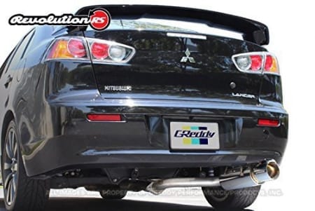 GReddy Revolution Exhaust Lancer GT 12-14