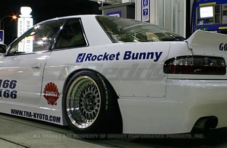 Rocket Bunny S13 V1 Rear Fenders (Std)