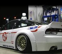 Rocket Bunny S13 240sx / 180sx V1 F/R Fenders (Works)