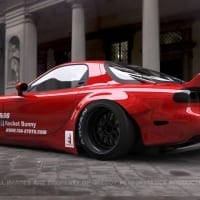 Rocket Bunny Fd3S V2 Side Skirts