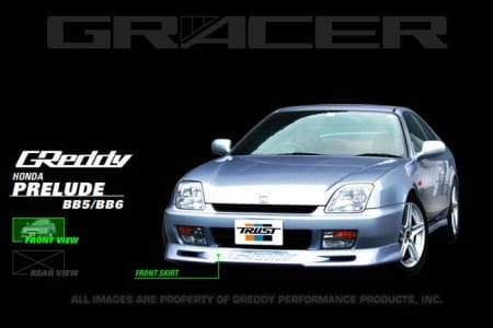 GReddy Gracer Prelude BB8 Front Lip Spoiler