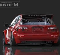 Rocket Bunny Civic Eg Rear Wing