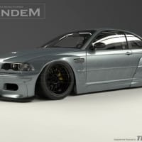 Rocket Bunny Pandem E46 M3 Front Lip