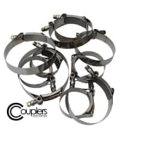 ISR Performance Couplers and Clamps – T-Bolt Hose Clamp – 3.50″+8mm