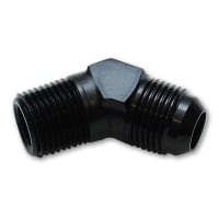 Vibrant 45 Degree Adapter Fitting (AN to NPT); Size: -10 AN x 1/2″ NPT