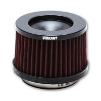 Vibrant THE CLASSIC Performance Air Filter (3″ inlet ID, 3-1/2″ Filter Height)