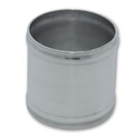 Vibrant 1.25″ O.D. Aluminum Pipe Coupling (2.5″ long)