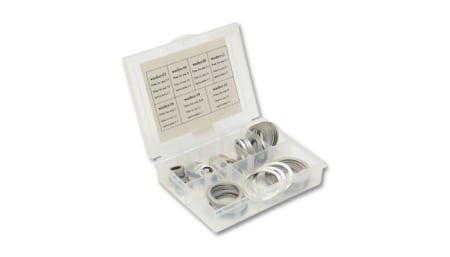 Vibrant Box Set of Crush Washers – 10 of each Size: -3AN to -16AN