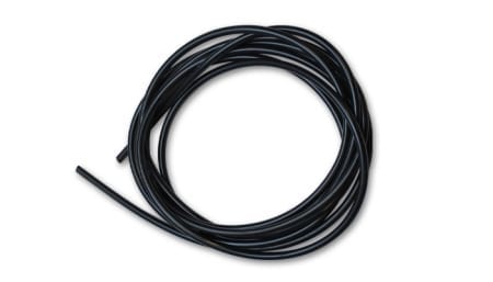 Vibrant 3/16″ (5mm) I.D. x 25ft Silicone Vacuum Hose Bulk Pack – Black