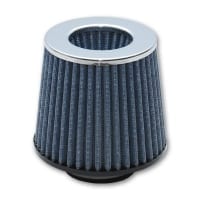 Vibrant Open Funnel Performance Air Filter (3″ inlet I.D.) – Chrome Cap