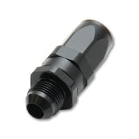 Vibrant Male -6AN Flare Straight Hose End Fitting; Hose Size: -6AN