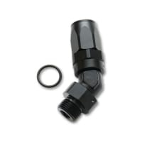 Vibrant Male -6AN 45 Degree Hose End Fitting; Thread: 3/4-16 Thread (8)