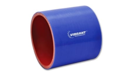 Vibrant 4 Ply Silicone Sleeve, 2.5″ I.D. x 3″ long – Blue