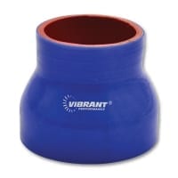 Vibrant 4 Ply Reducer Coupling, 1.5″ x 2″ x 3″ long – Blue