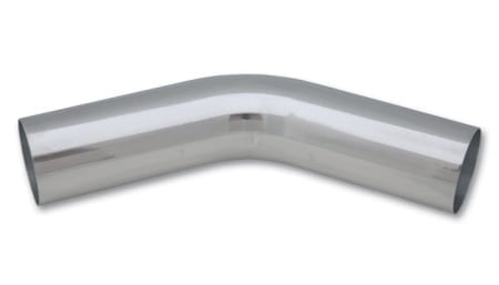 Vibrant 2.25″ O.D. Aluminum 45 Degree Bend – Polished