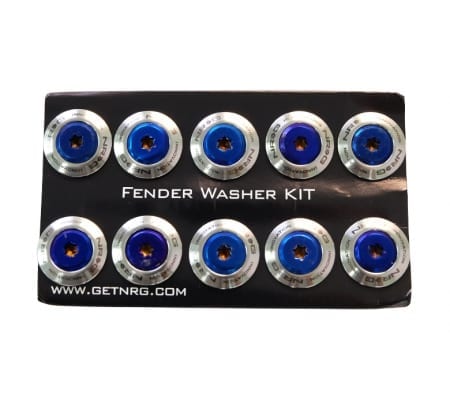 NRG Fender Washers (Stainless Steel Washers with Burnt Titanium Torx Bolts)