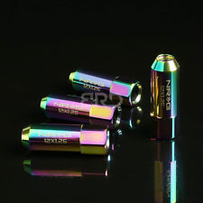 NRG M12 x 1.5, Neo Chrome, Lug Nut Lock 4pc. Individual Pack