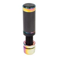 NRG Shift Knob – Slimboy Adjustable Shift Knob Carbon Fiber Multi Color for Honda, Acura, Lotus M10x1.50