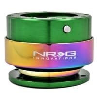NRG Quick Release – Green Body/Neo-Chrome Ring