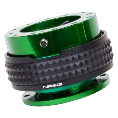 NRG Quick Release Kit – Green Body / Black Pyramid Ring