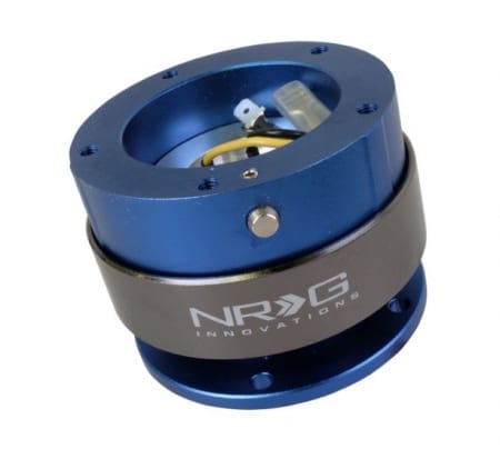 NRG Quick Release – Blue Body/Titanium Chrome Ring