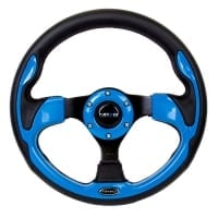 NRG 320mm Sport Steering Wheel w/ Blue Trim