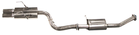 ISR Performance MB SE Type -E Dual Tip Exhaust Nissan 240sx 95-98 S14