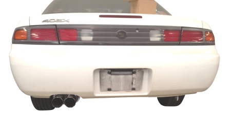 ISR Performance MB SE Type -E Dual Tip Exhaust Nissan 240sx 95-98 S14