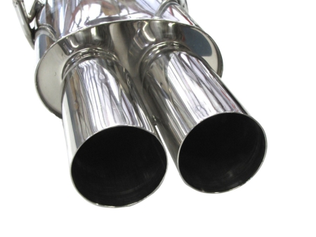 ISR Performance MB SE Type -E Dual Tip Exhaust Nissan 240sx 95-98 S14