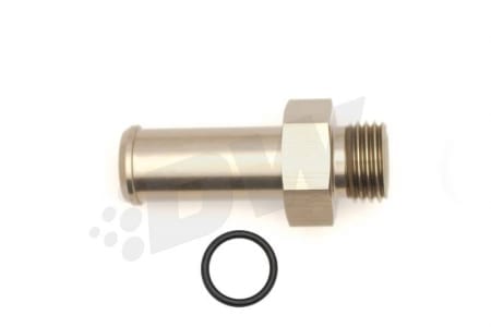 Deatschwerks 6AN ORB Male to 3/8″ Barb Fitting (single barb – incl o-ring)