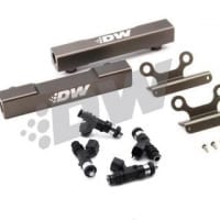 Deatschwerks Subaru top feed fuel rail upgrade kit with 750cc injectors