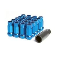 Muteki SR48 OPEN END Lug Nuts – BLUE – 12X1.25