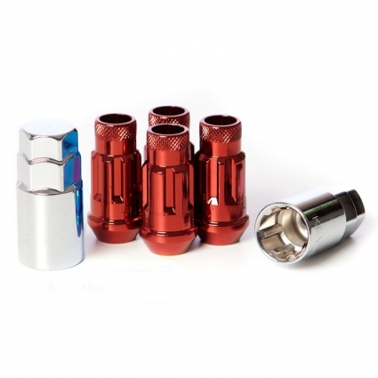 Muteki SR48 LOCK SET (4) Lug Nuts – RED – 12X1.5