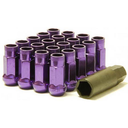 Muteki SR48 OPEN END Lug Nuts – PURPLE – 12X1.50